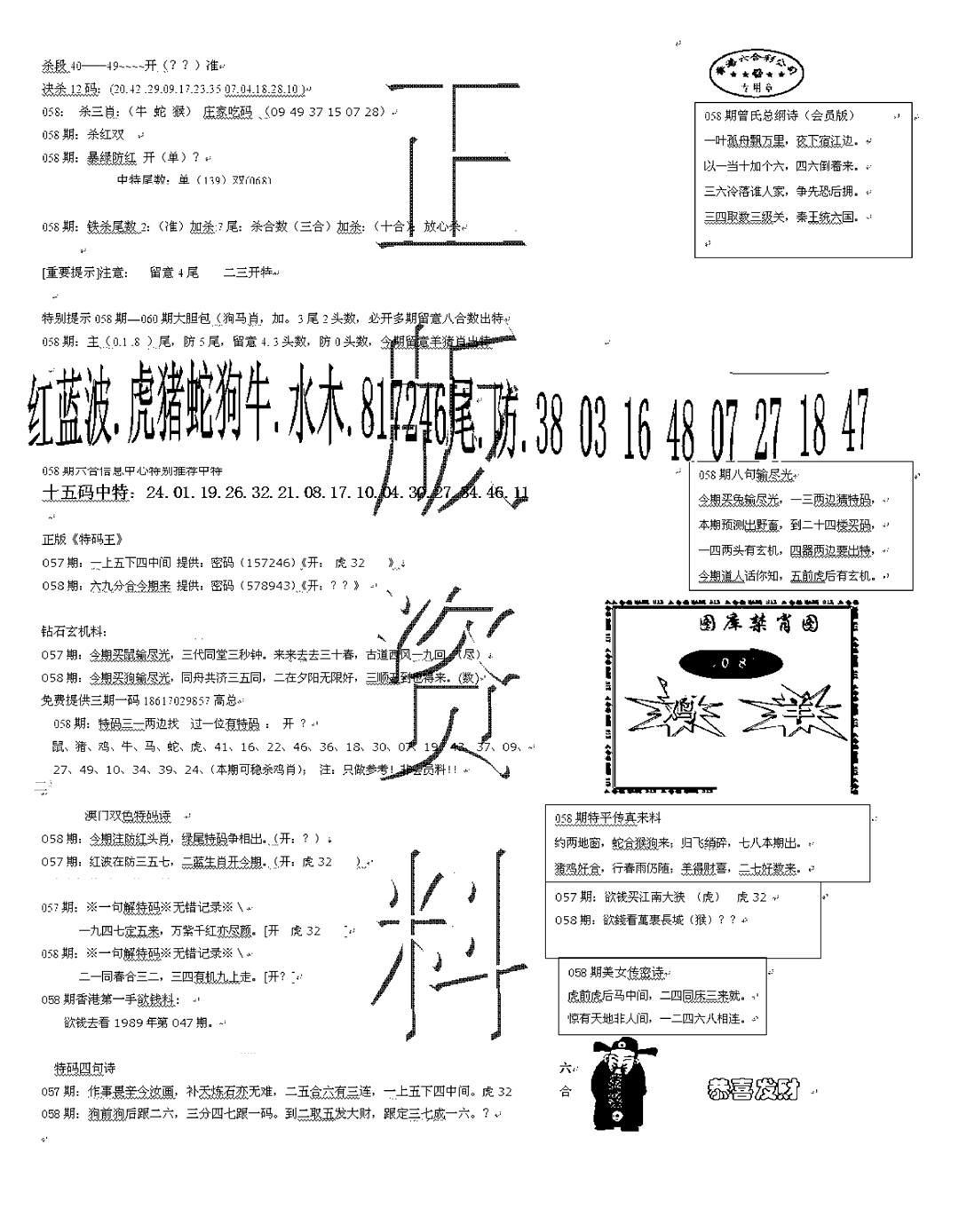 正版资料-58