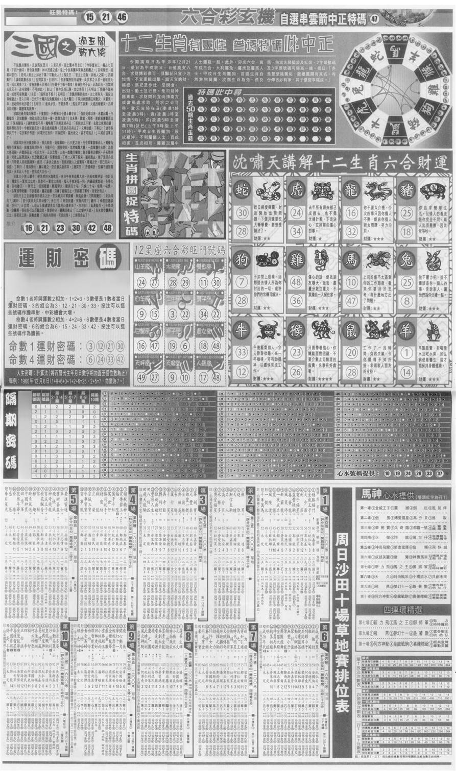 新报跑狗B(背面)-6