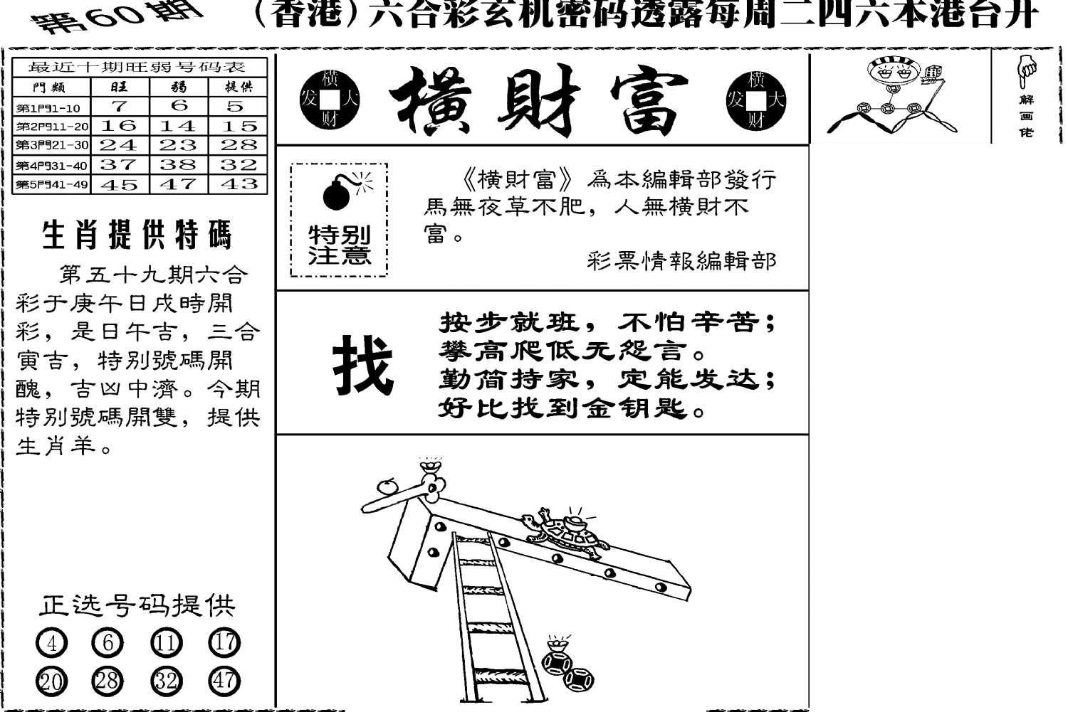 老版横财富-60