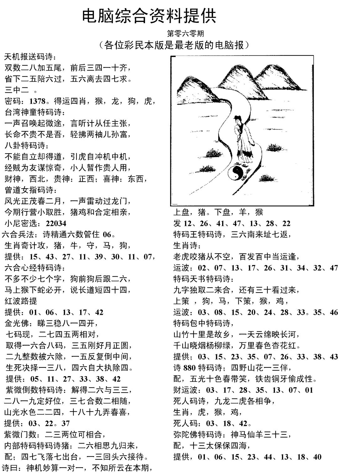 当日电脑综合资料C-60