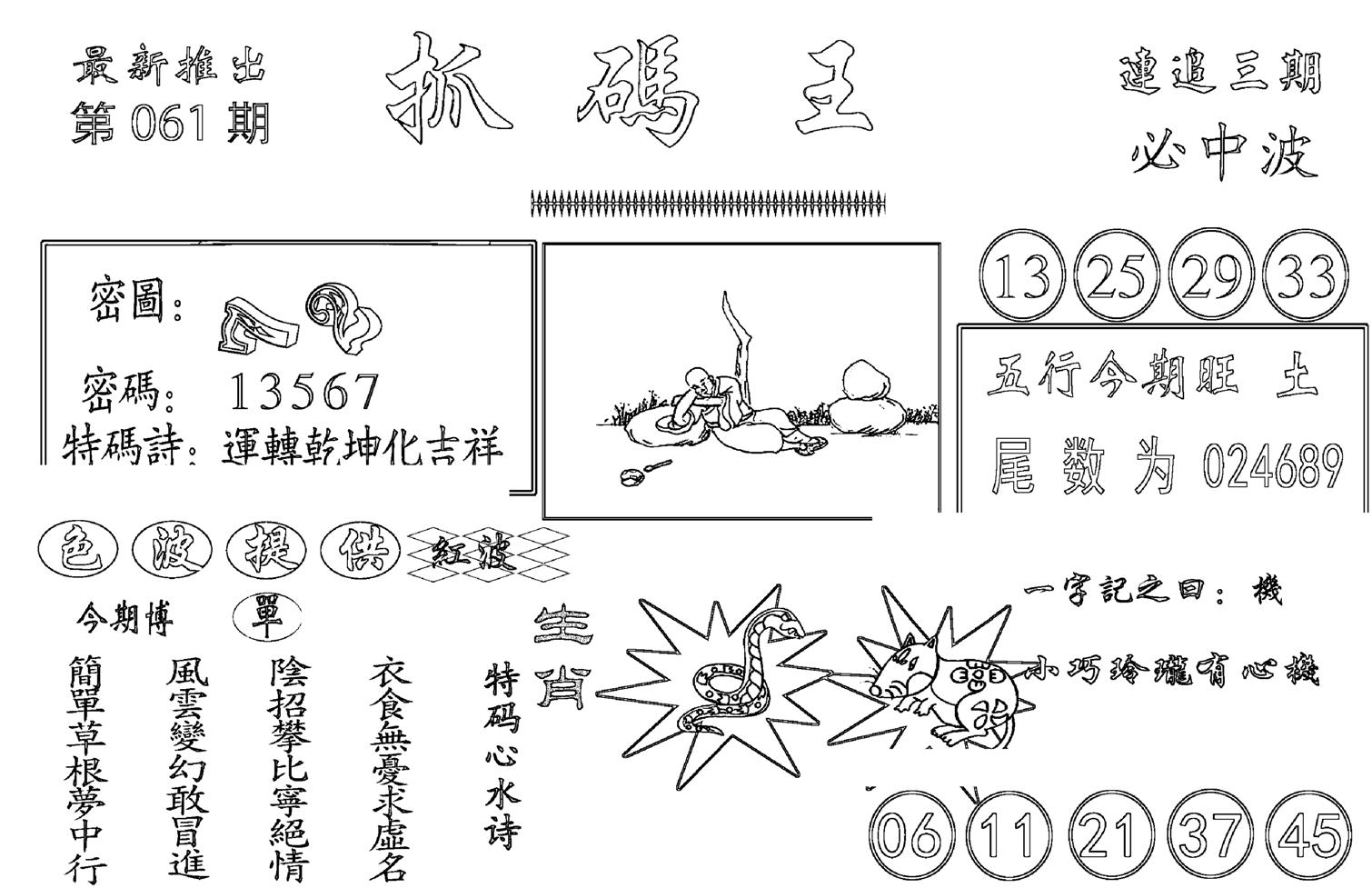 抓码王-61