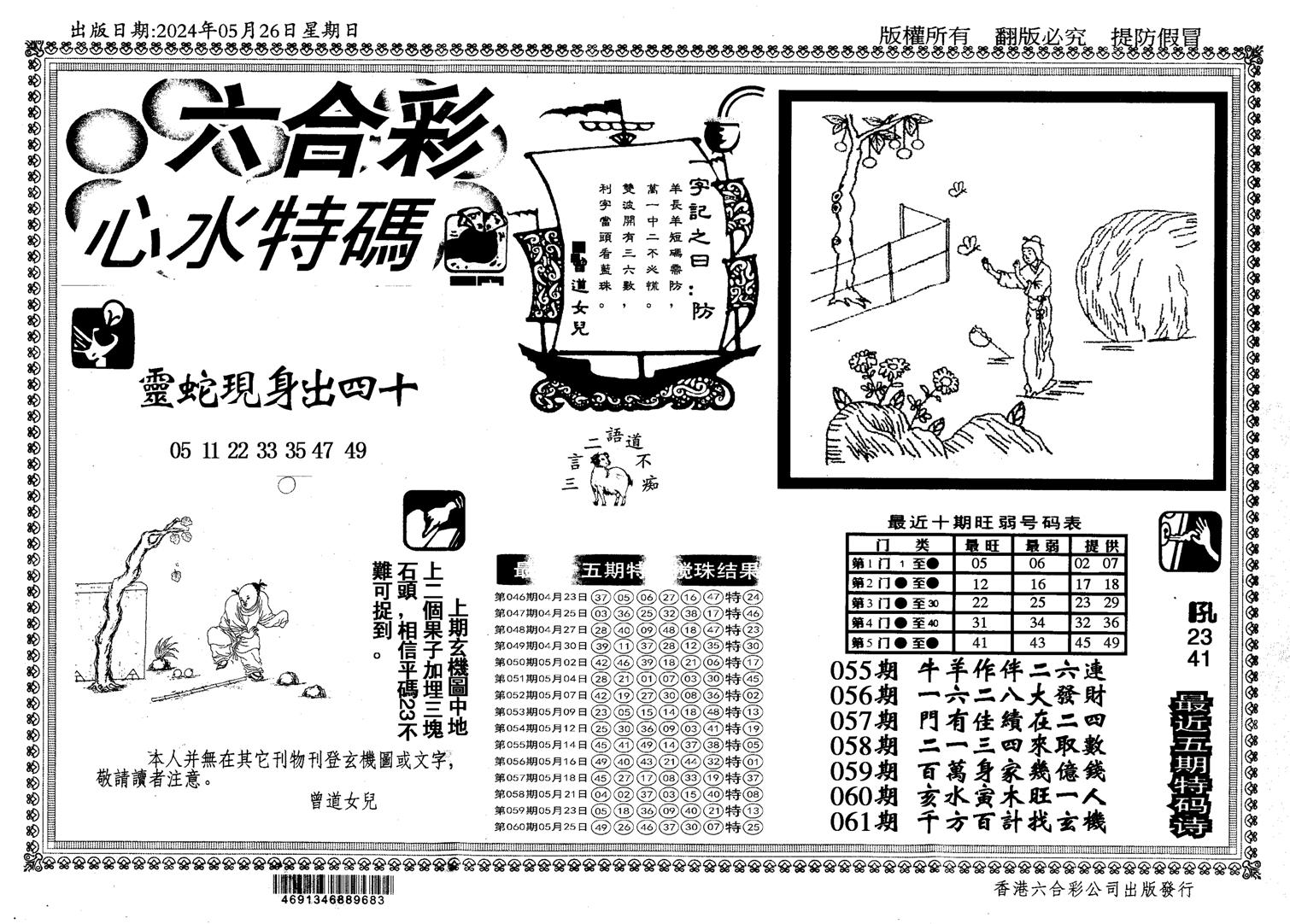 新特码心水-61