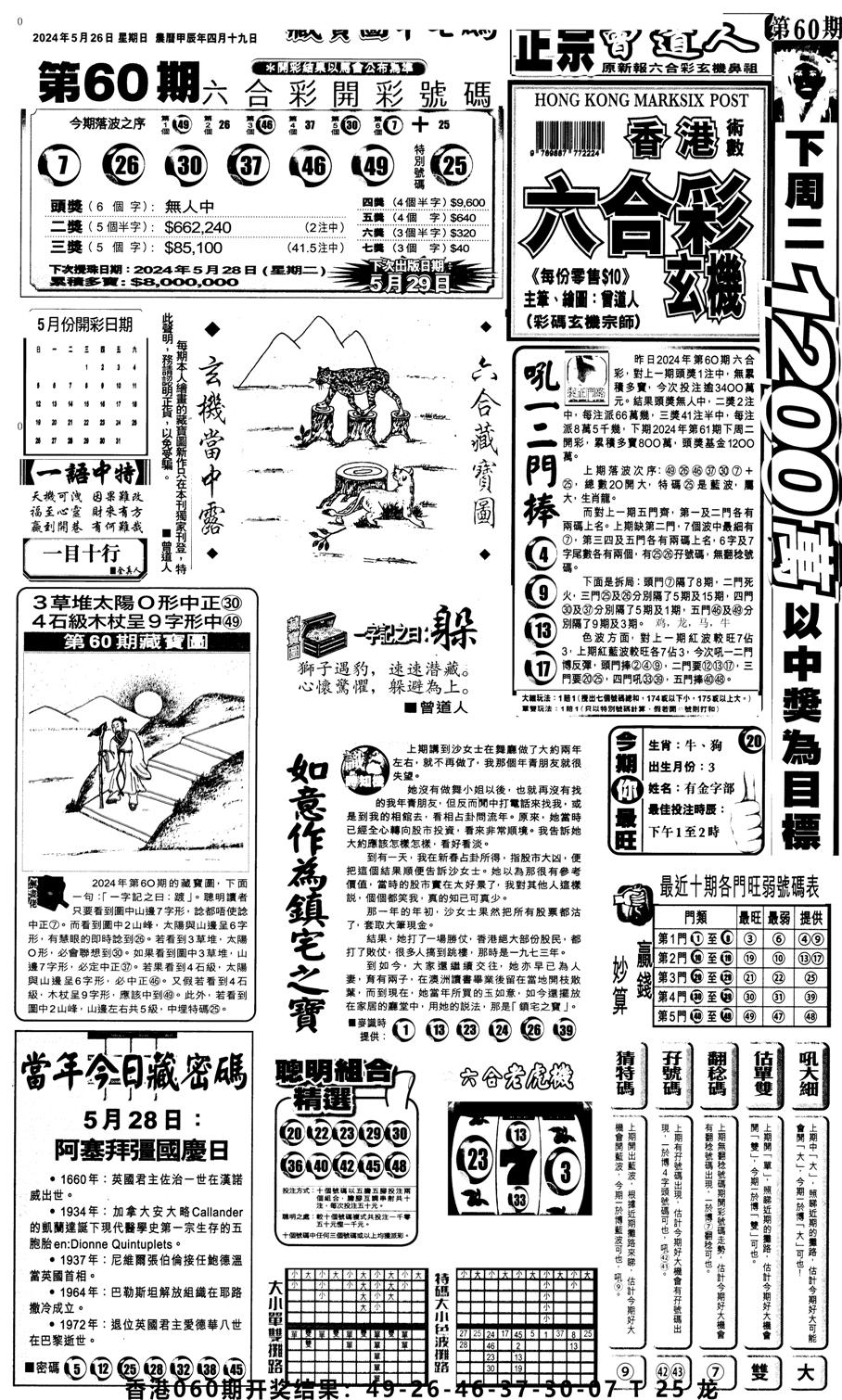 新报跑狗1-61