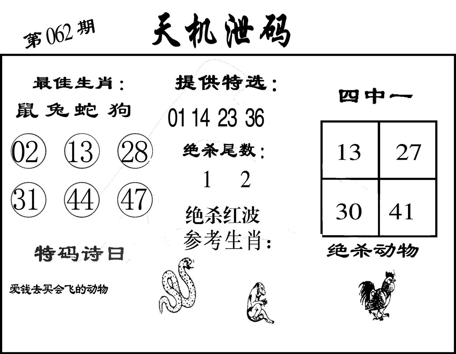 天机泄码-62