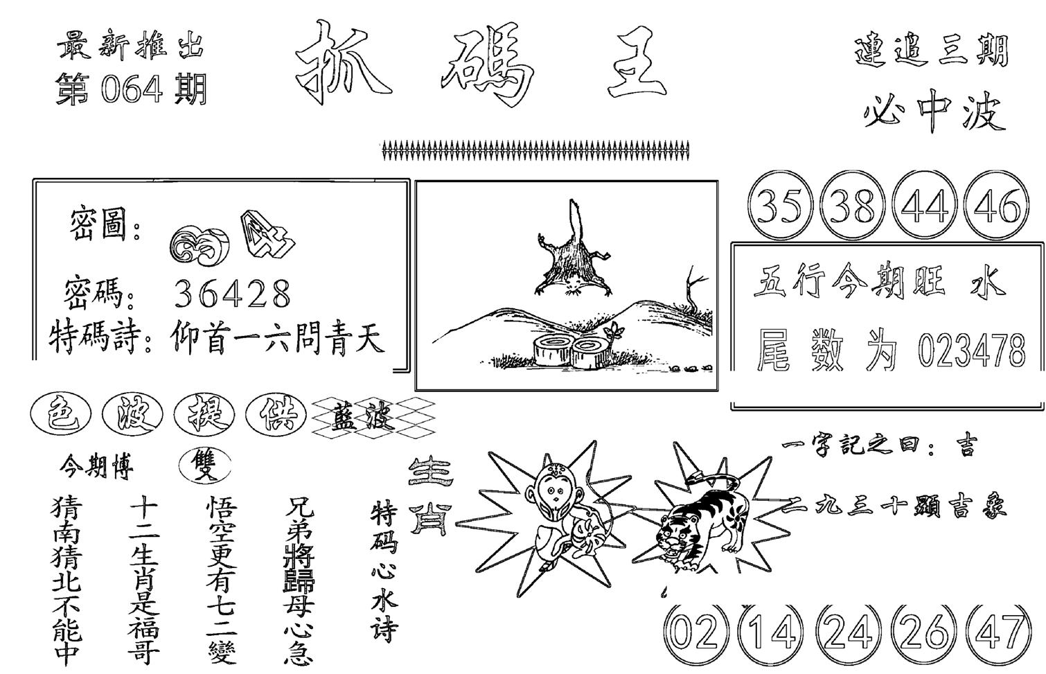 抓码王-64