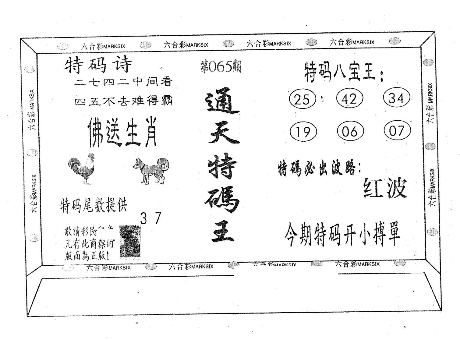 通天特码王-65