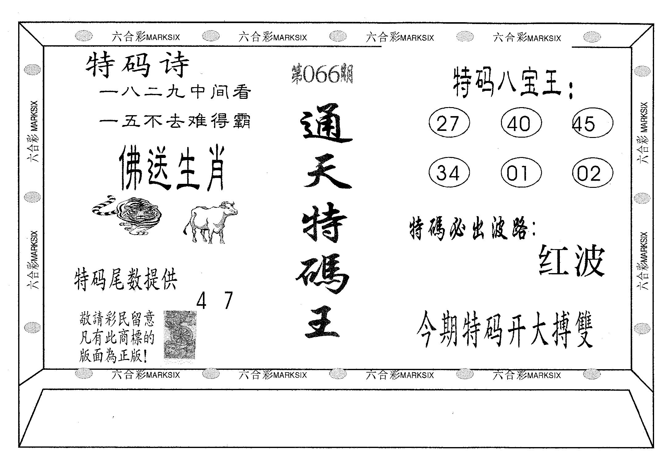 通天特码王-66