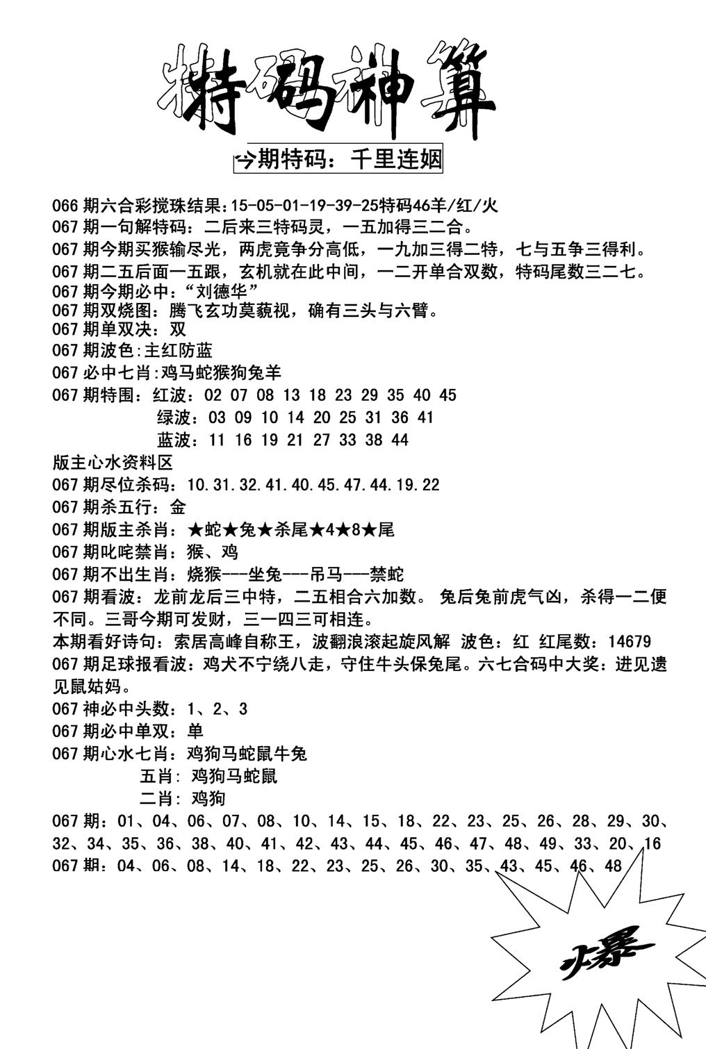 特码神算(新图)-67