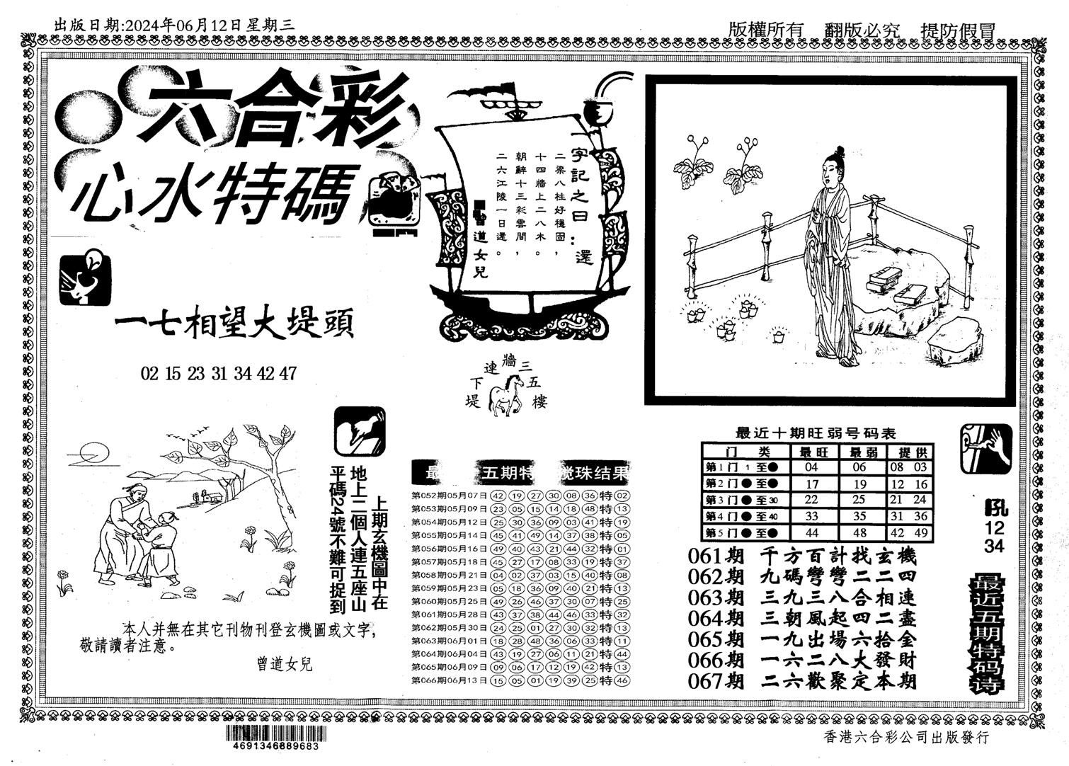 新特码心水-67