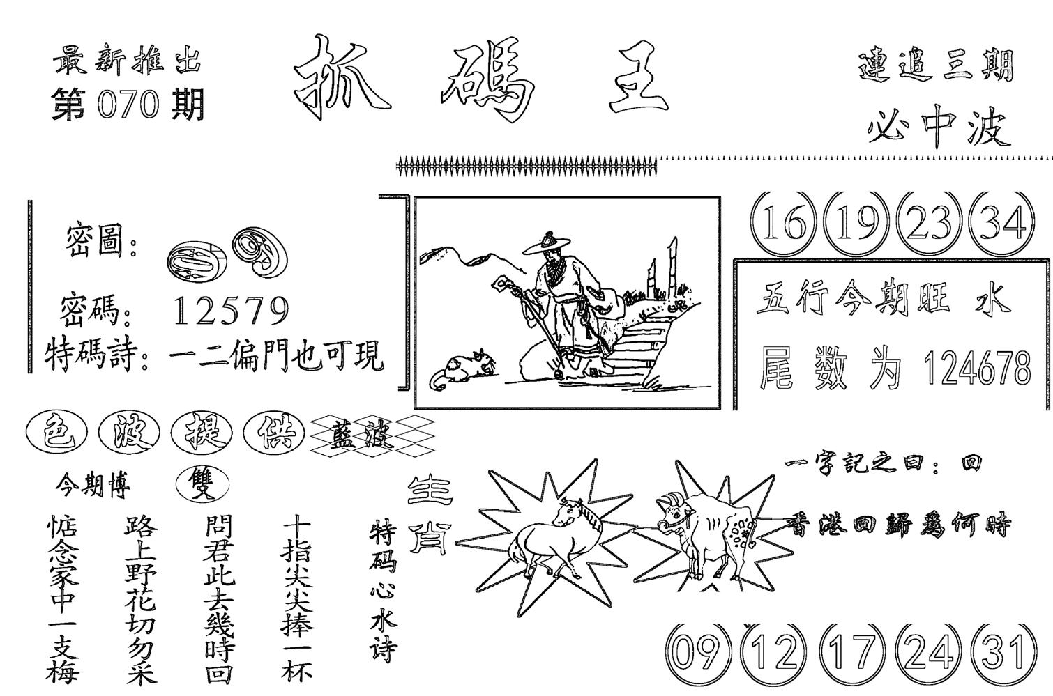 抓码王-70