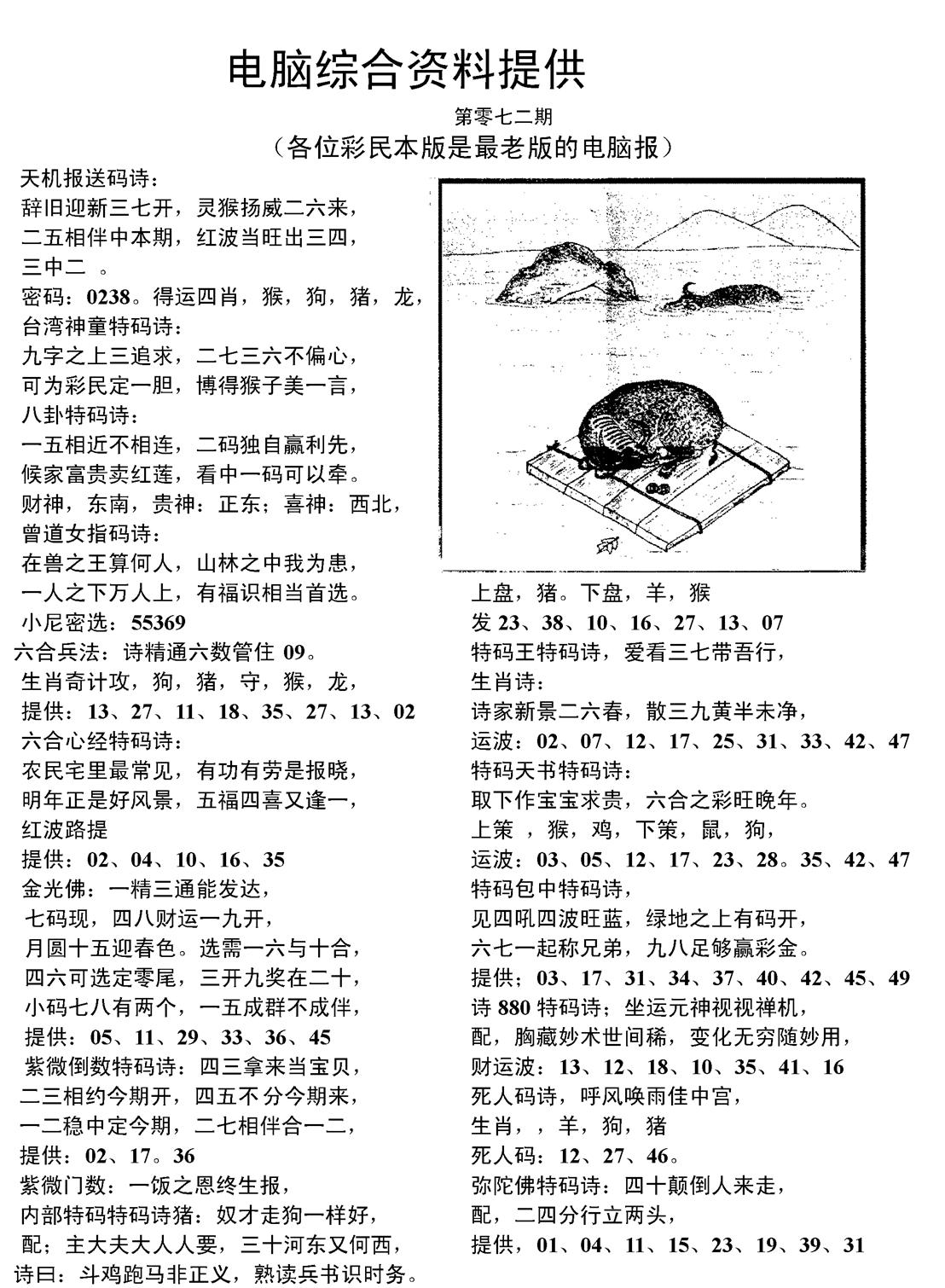 当日电脑综合资料C-72