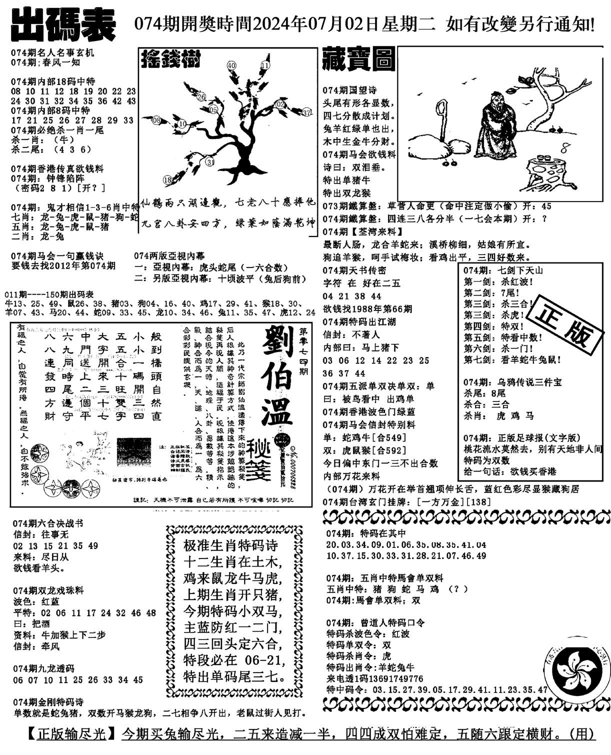 出码表(新料)-74