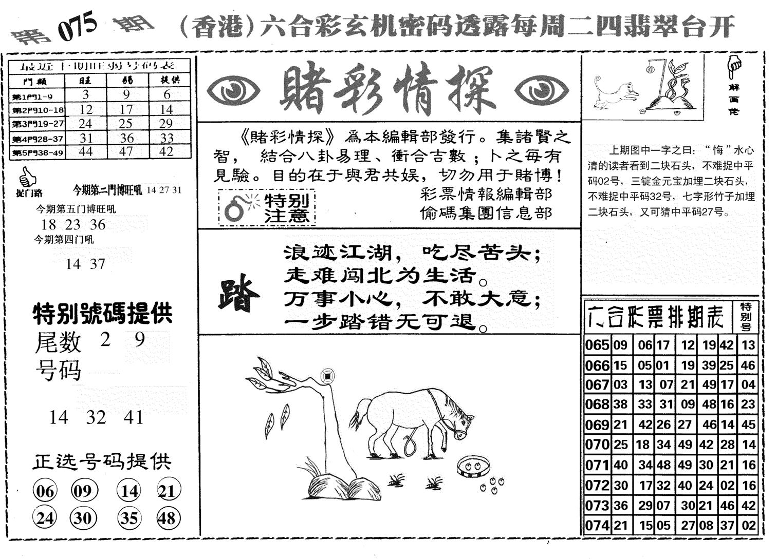 堵彩情探-75