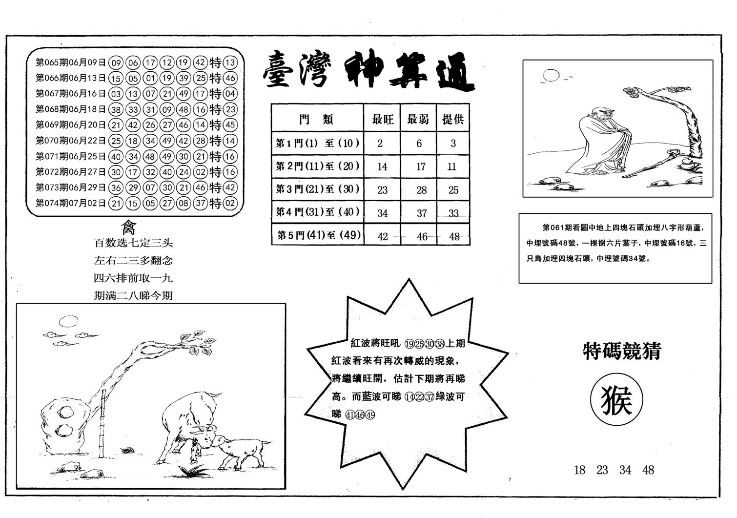 另台湾神算通-75