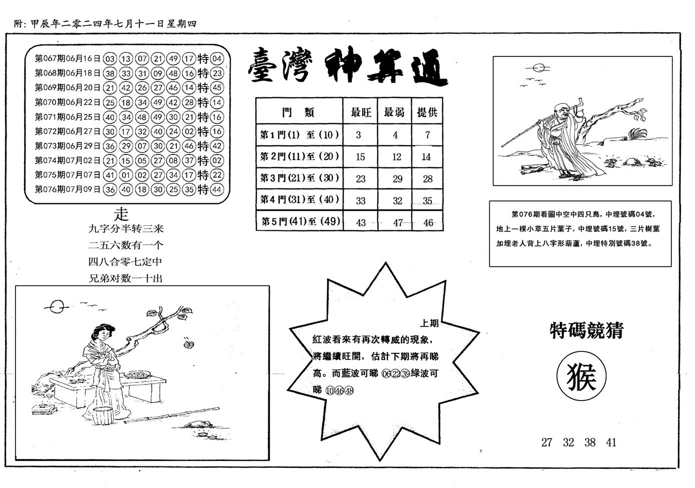 新潮汕台湾神算-77