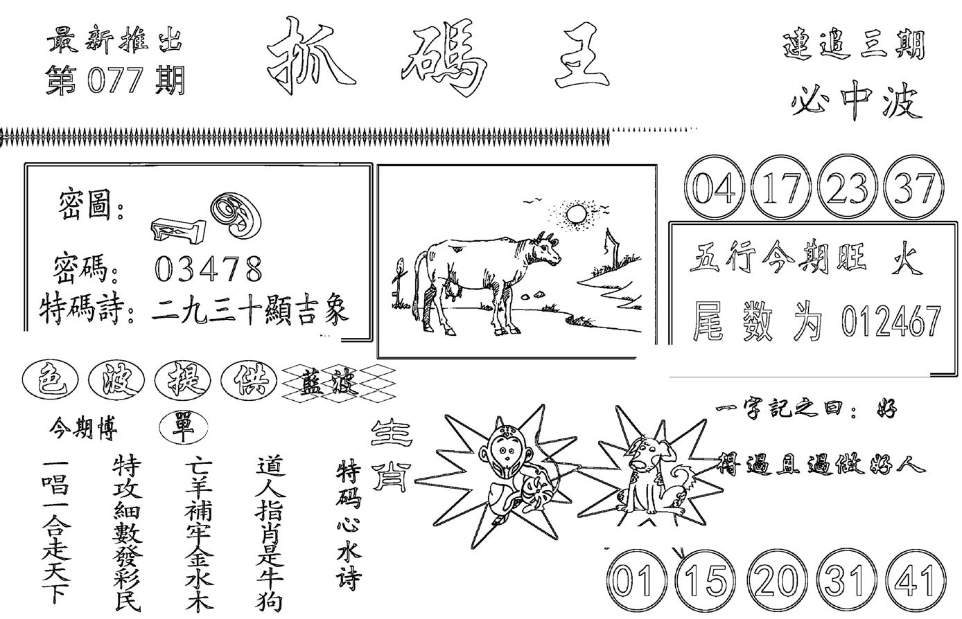 抓码王-77