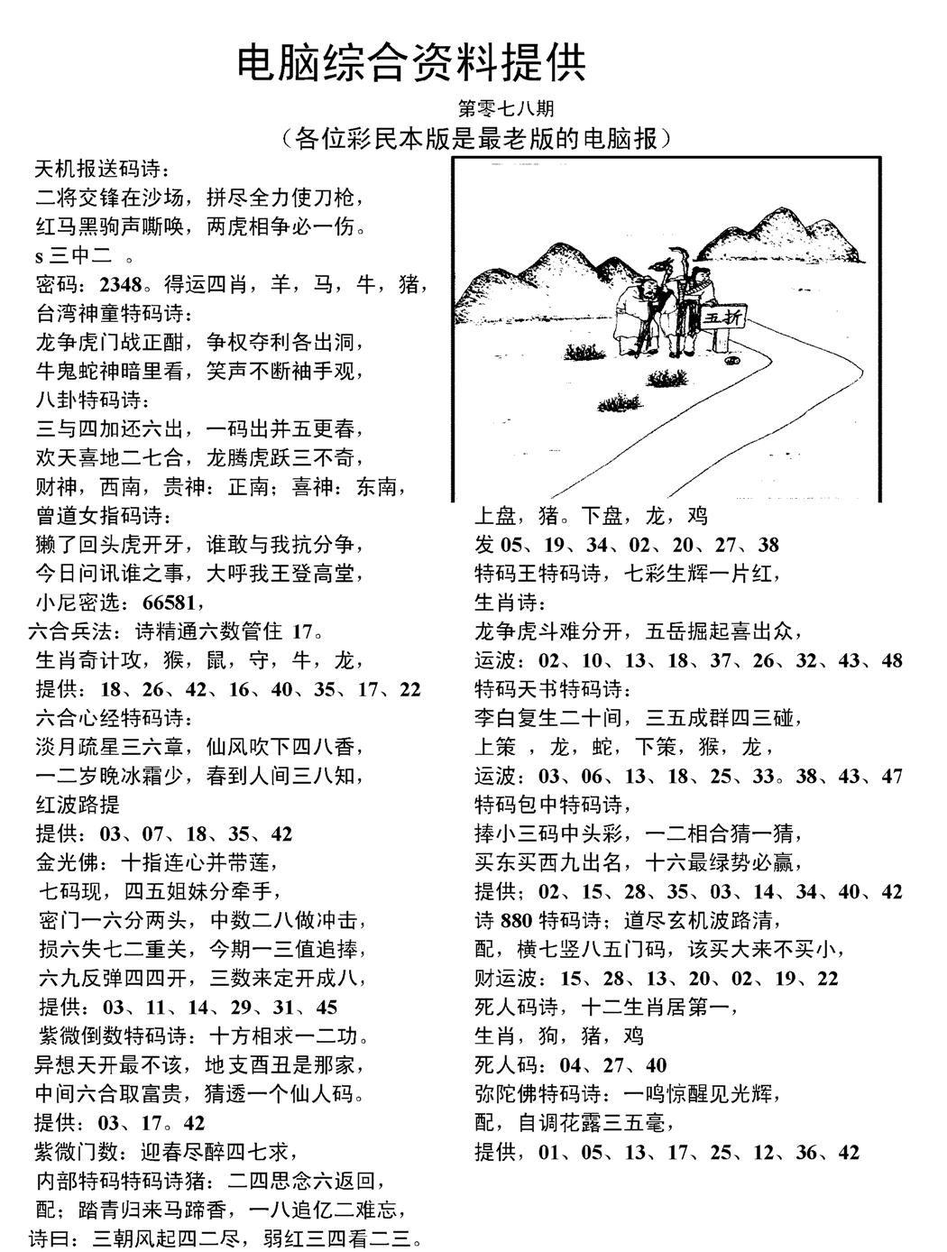 当日电脑综合资料C-78