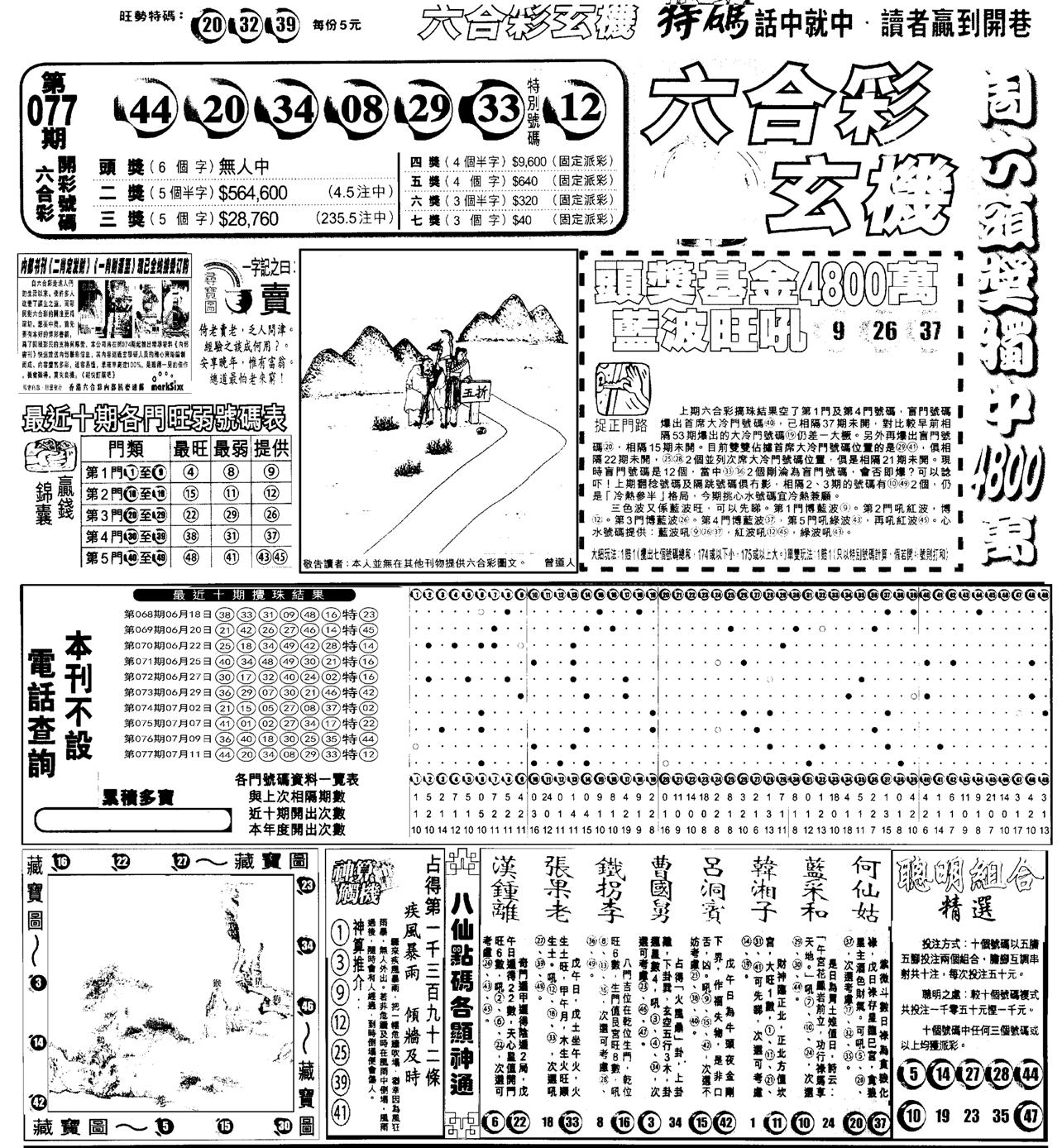 另版跑狗A(正面)-78