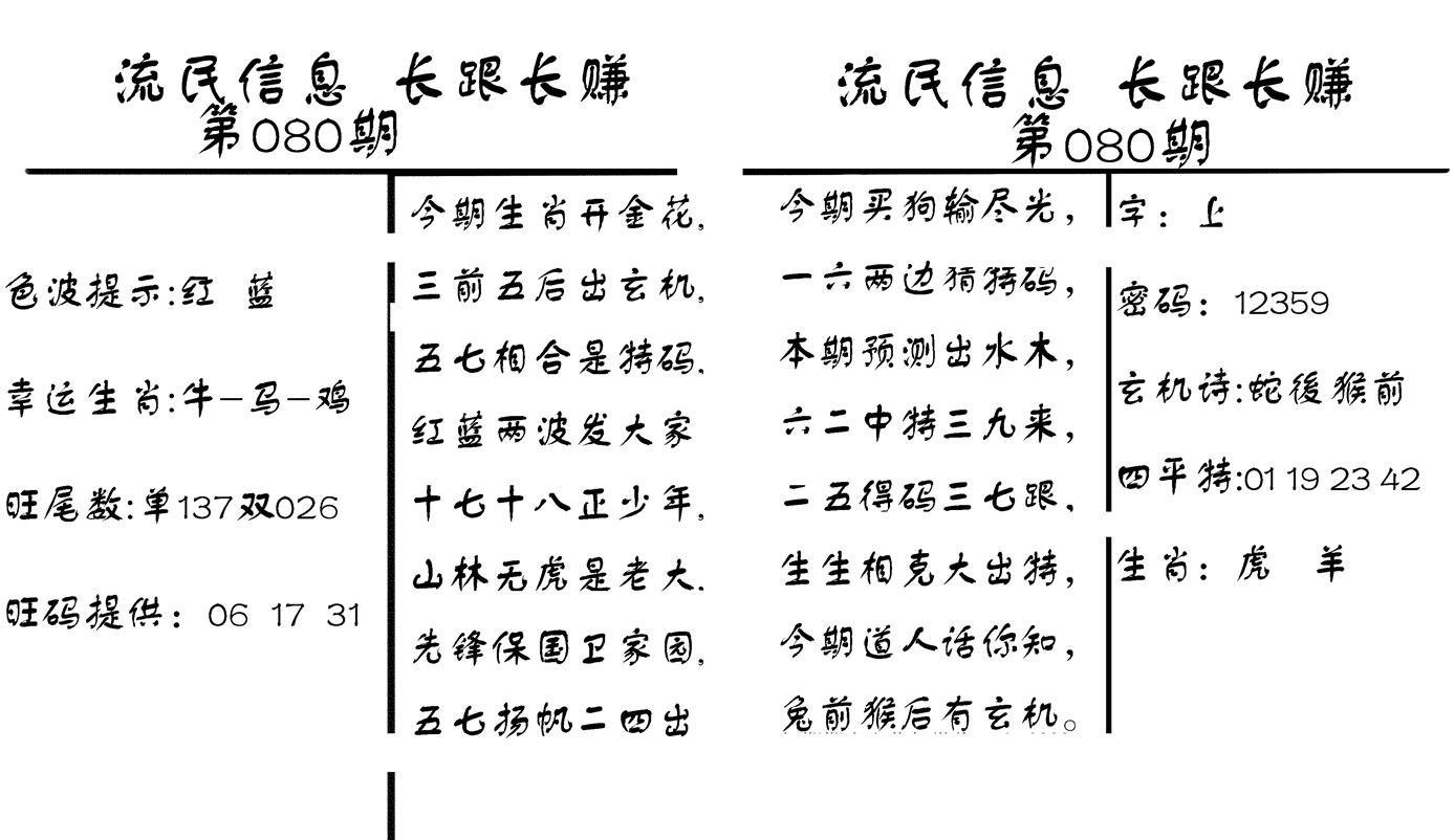 流民信息-80