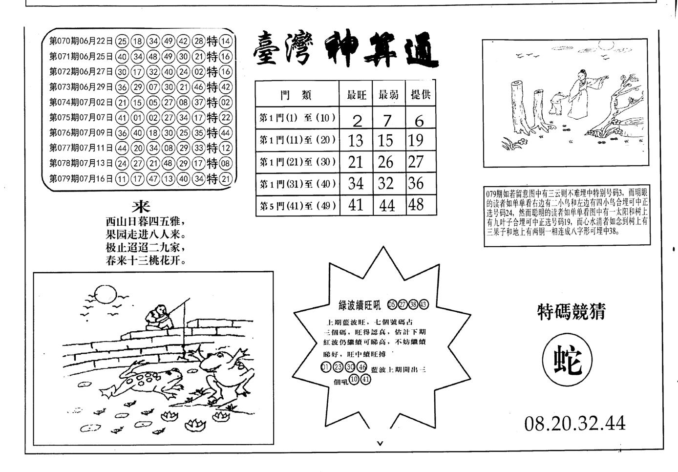 老潮汕台湾神算-80