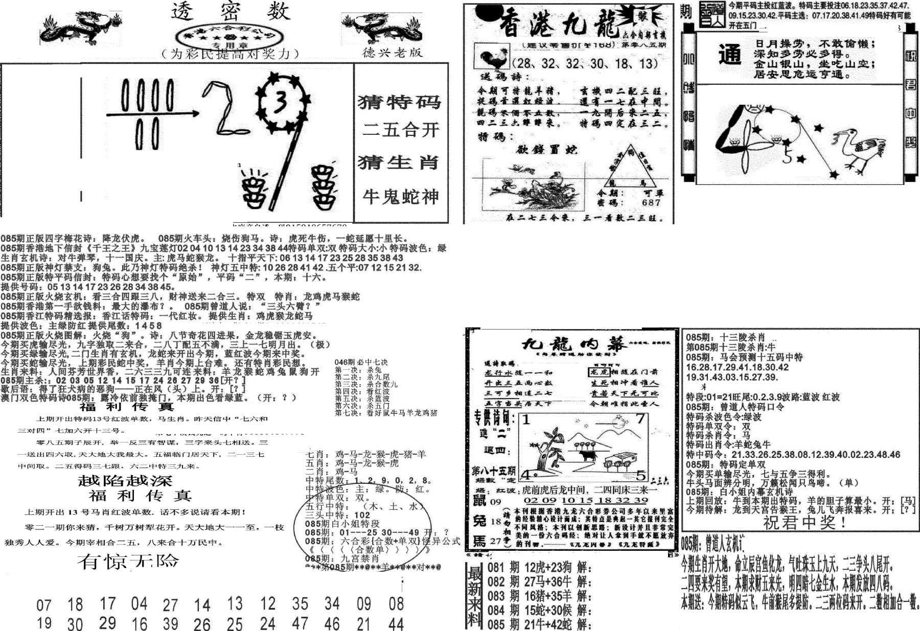 新透密数A(新)-85