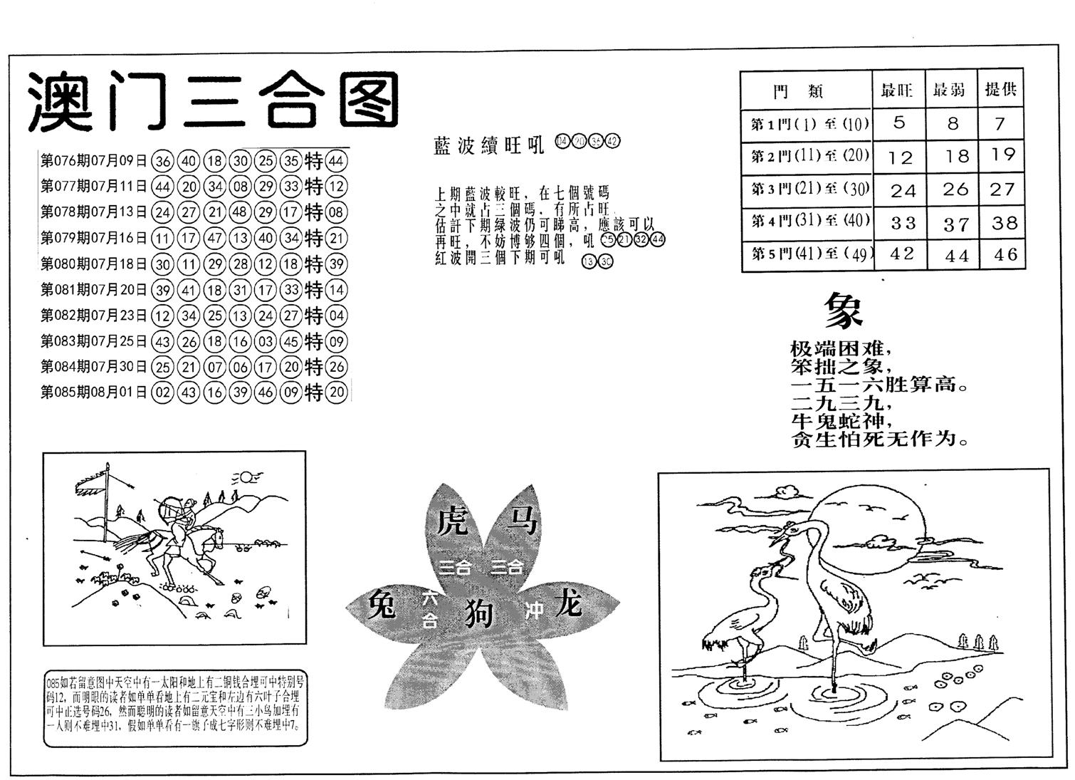 老潮汕台湾神算-86