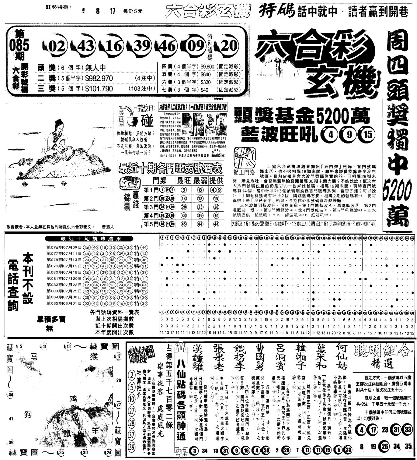 另版跑狗A(正面)-86