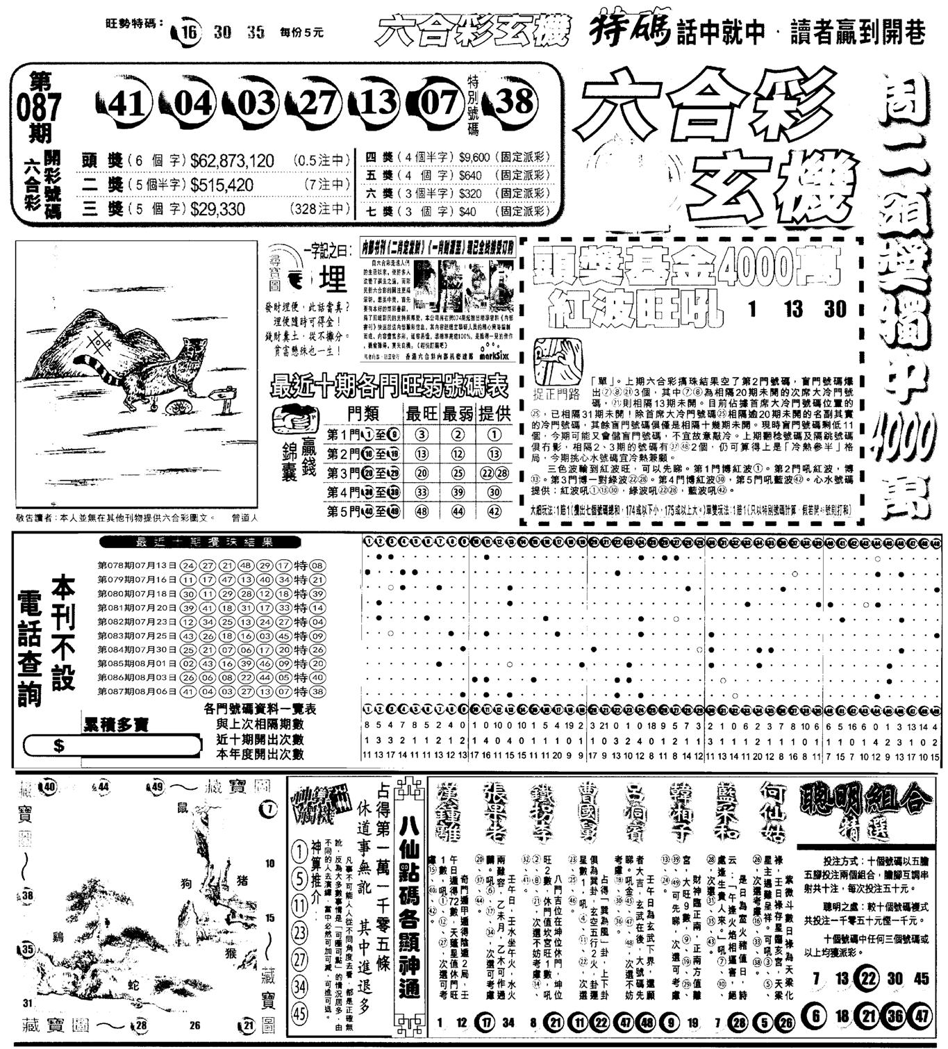 另版跑狗A(正面)-88