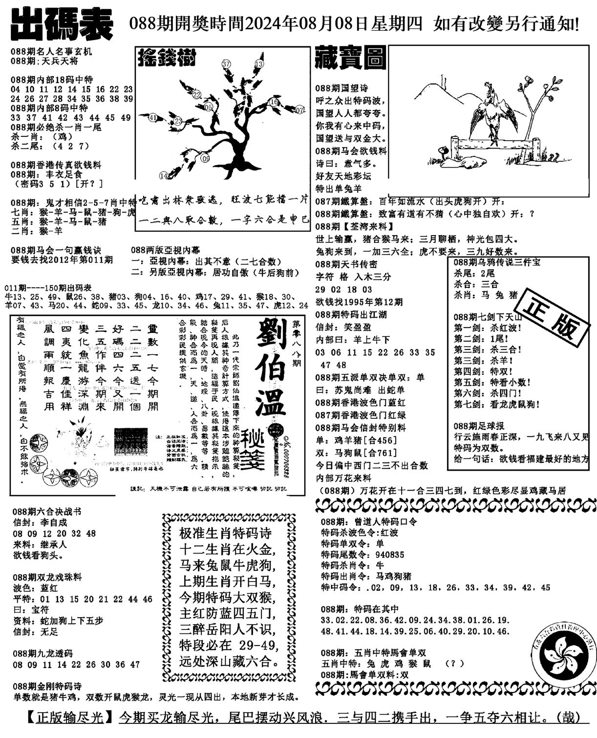 出码表(新料)-88