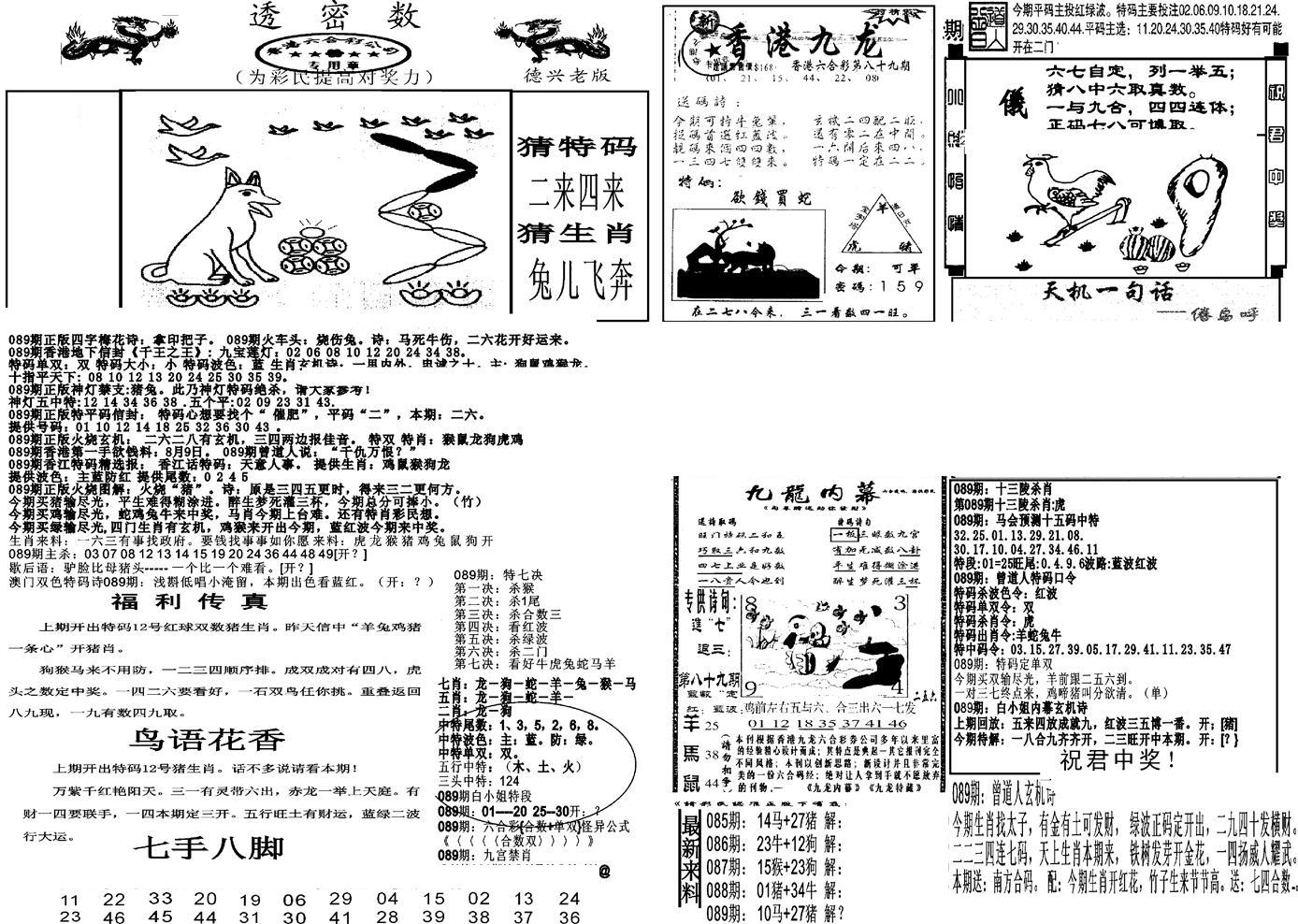 新透密数A(新)-89