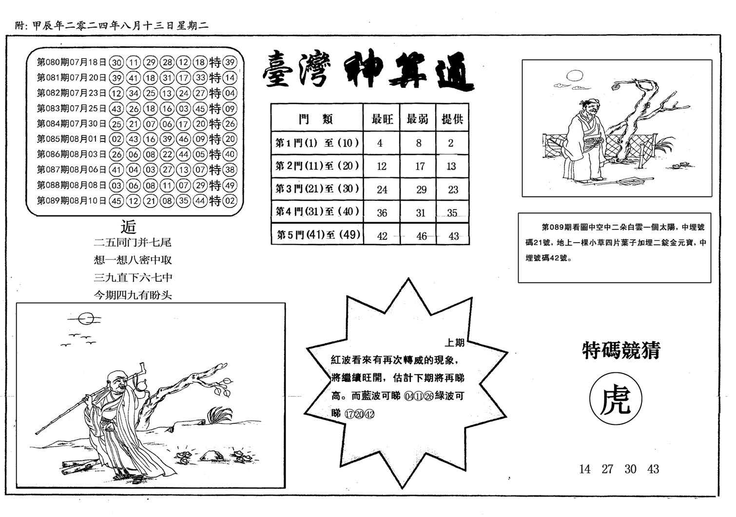 新潮汕台湾神算-90