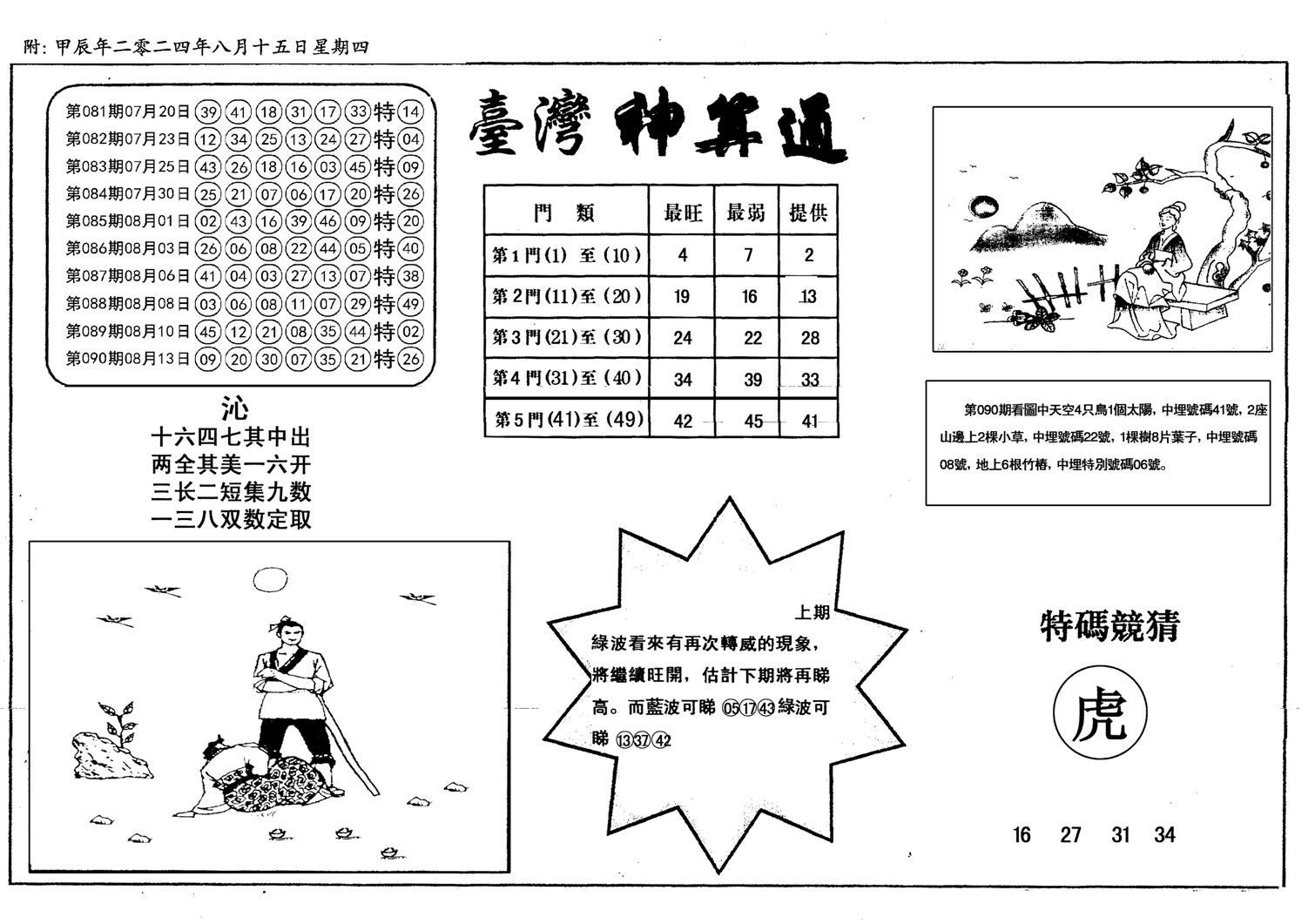 新潮汕台湾神算-91