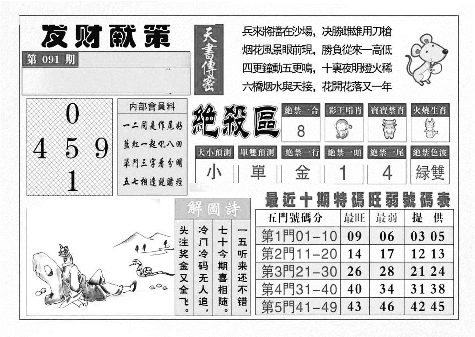 发财献策(特准)-91