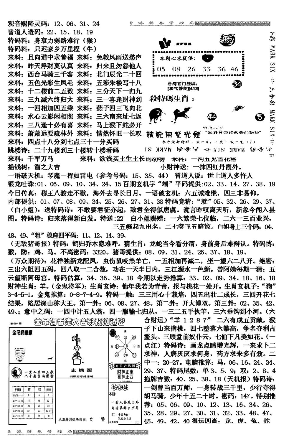 马会版综合B-94