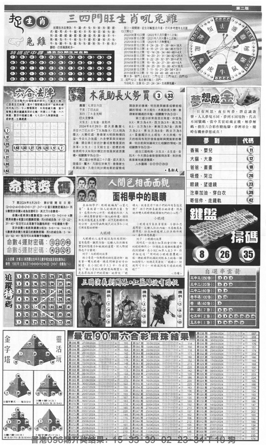 新报跑狗B(背面)-97