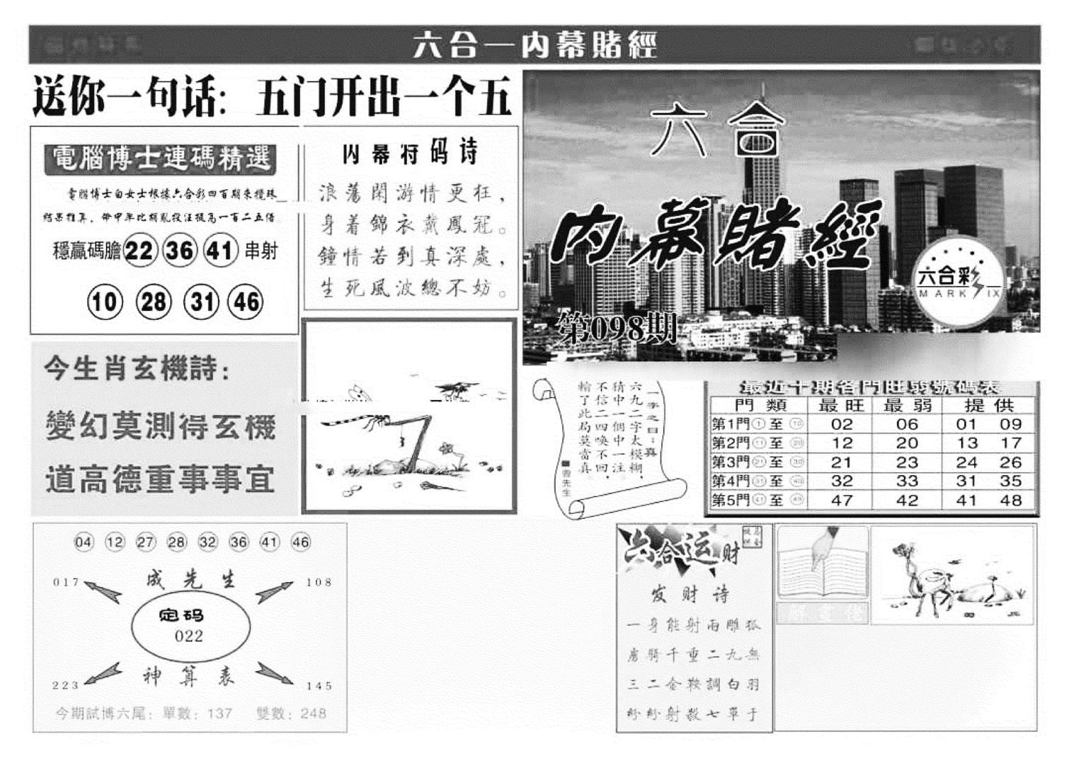 内幕赌经(特准)-98