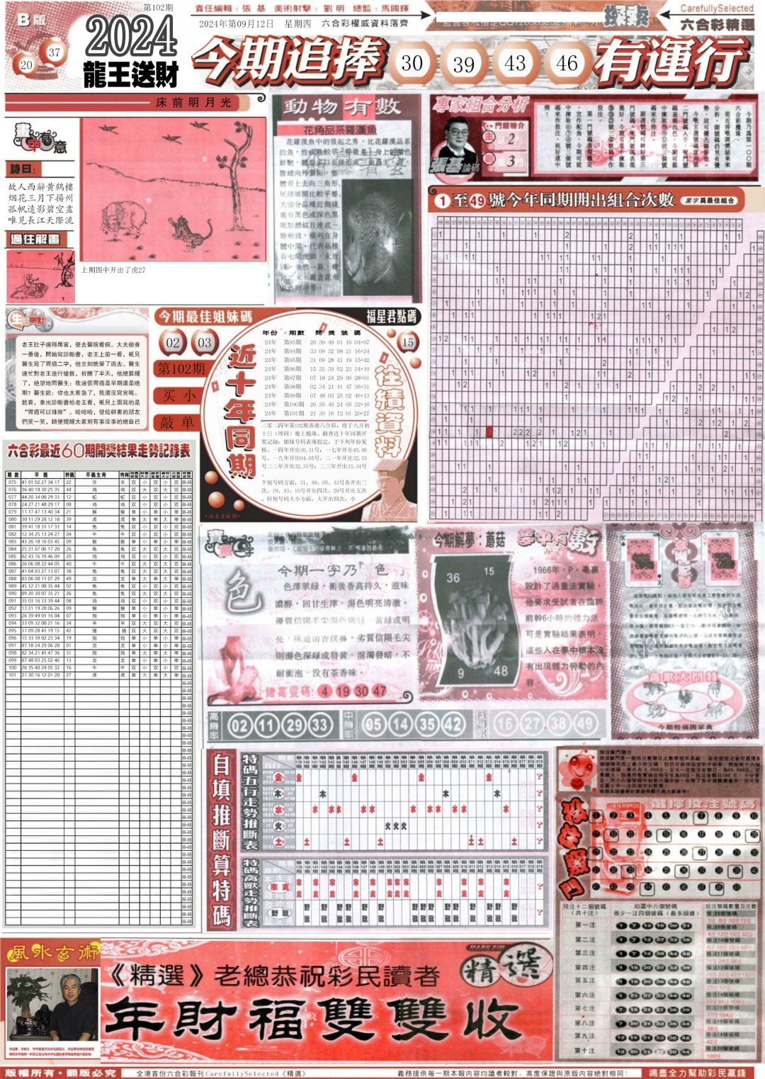 新六合精选B-102