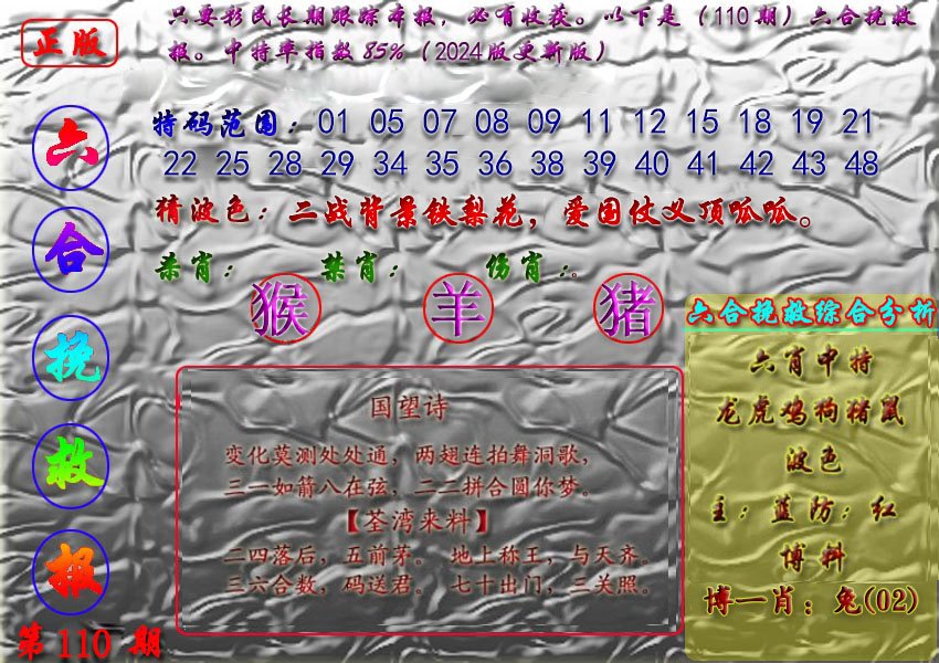 挽救报-110