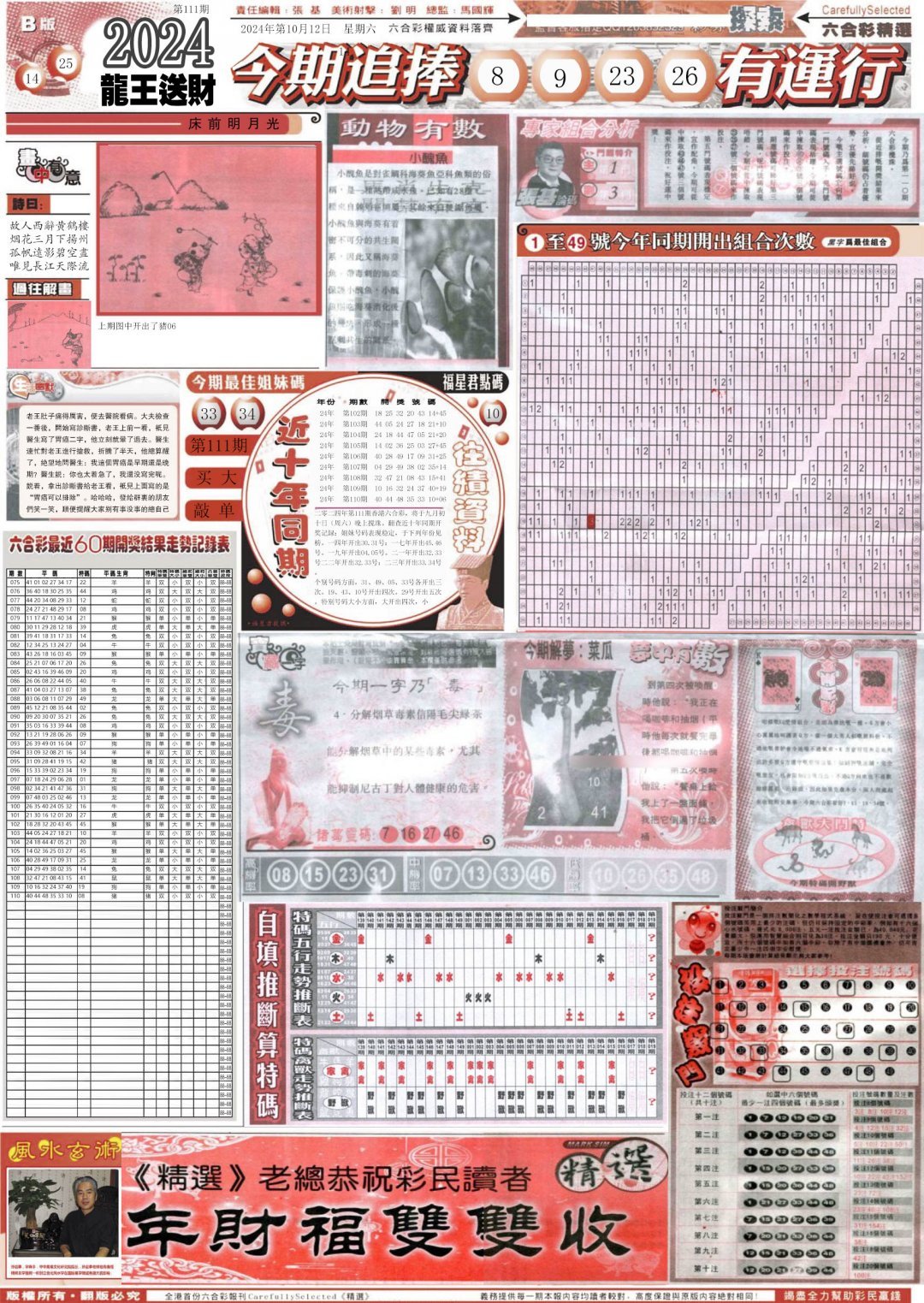 新六合精选B-111