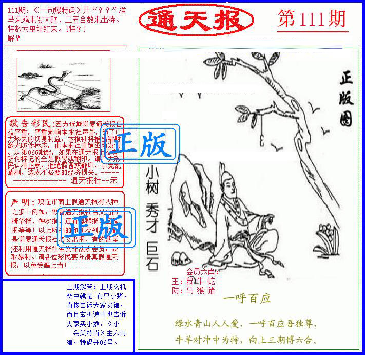 另通天报-111