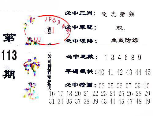 六合神龙-113