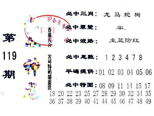 六合神龙-119