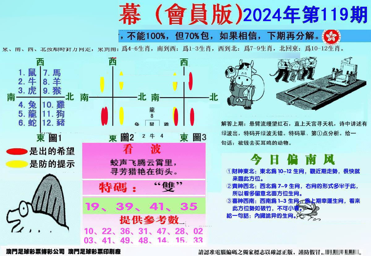 另版海狮特码内幕报-119