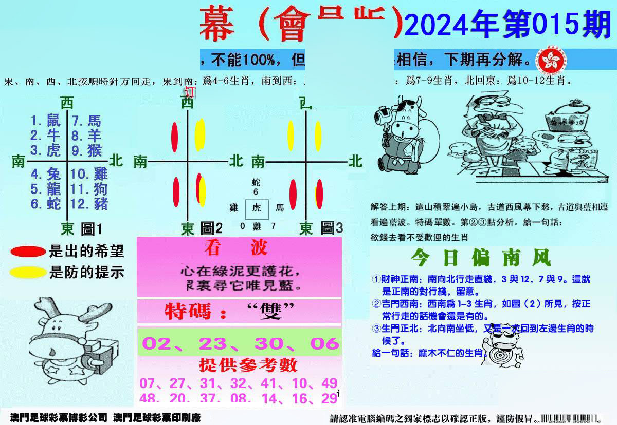 另版海狮特码内幕报-15