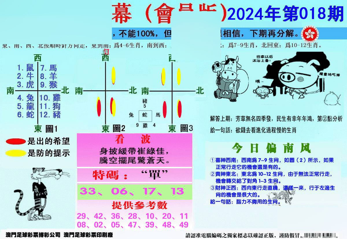 另版海狮特码内幕报-18