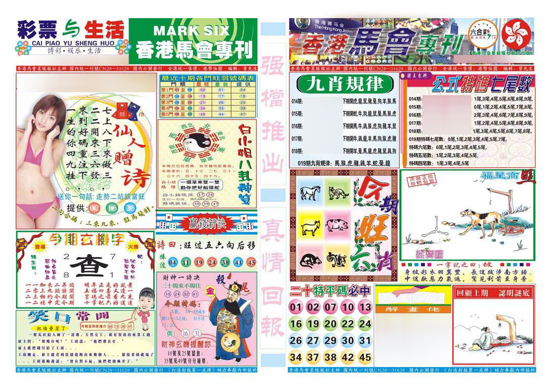 香港马会专刊A-19