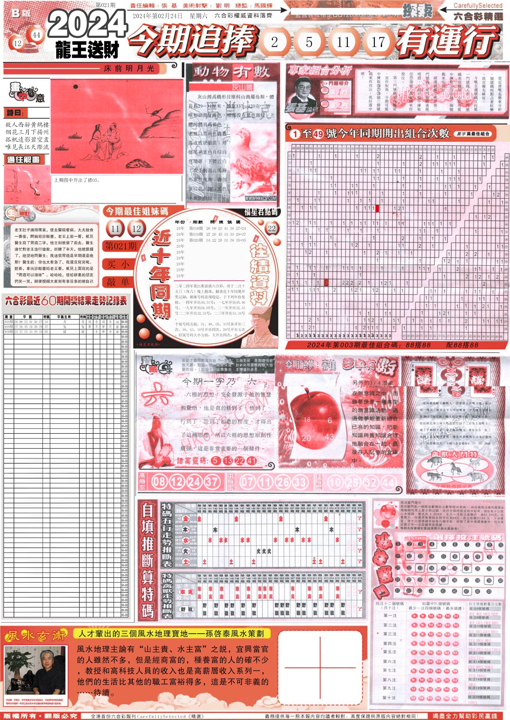 新六合精选B-21