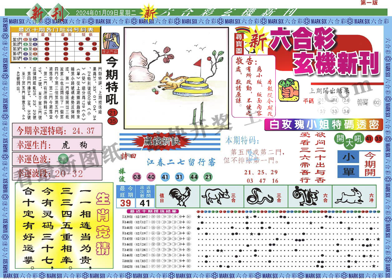 新六合彩特码新刊A-3