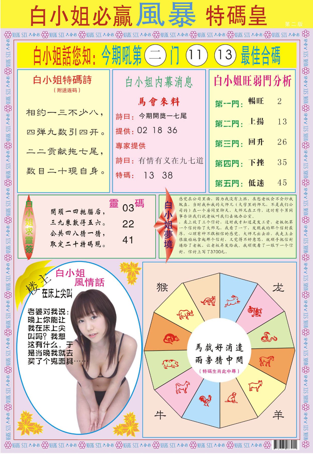 白小姐必赢B-31