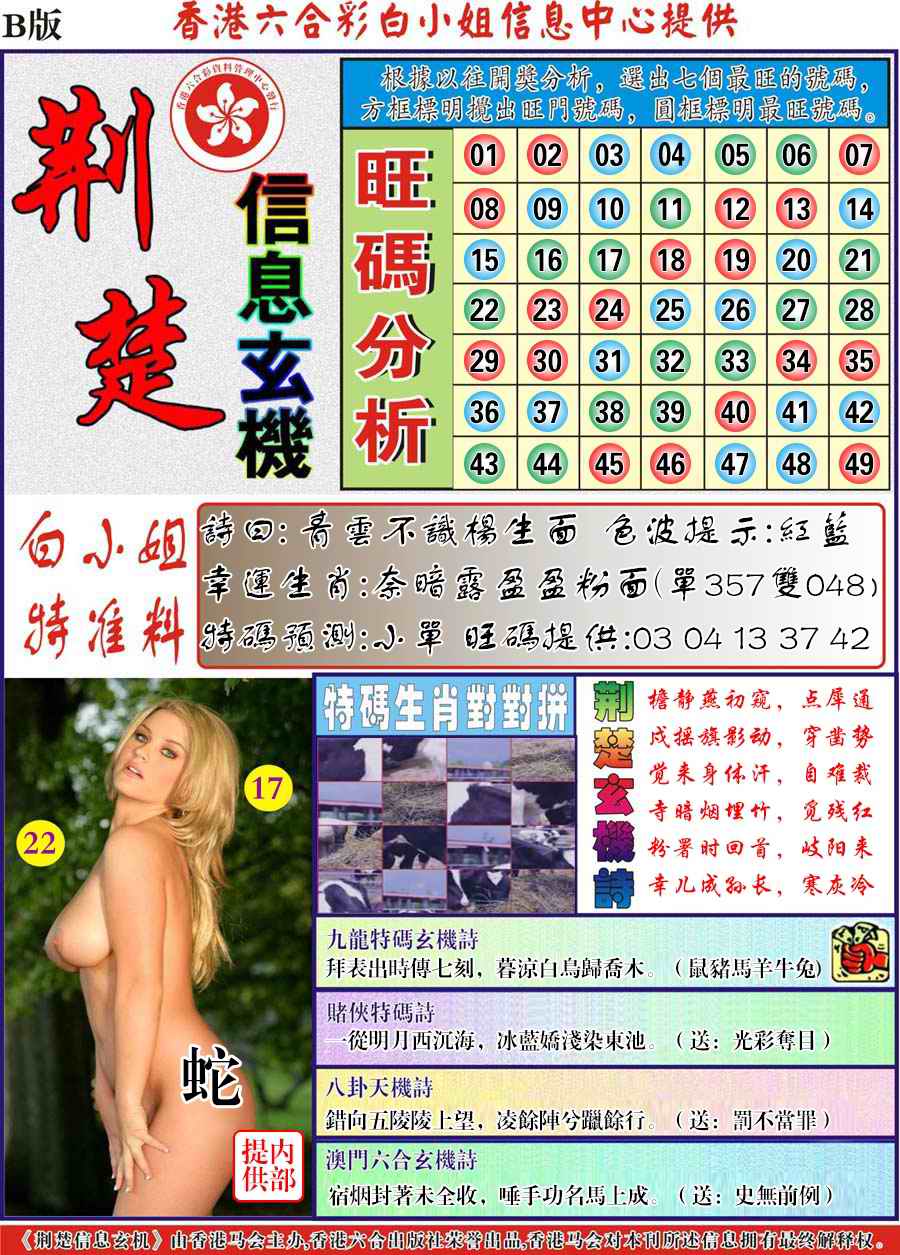 荆楚信息玄机B-39